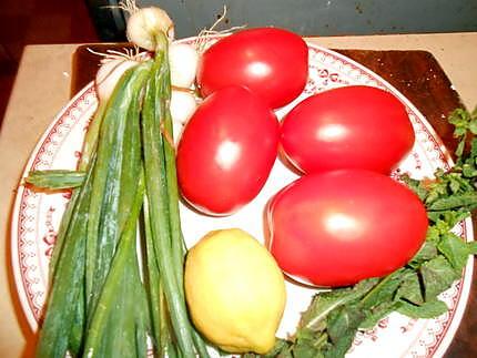 recette Salade de tomate a la marocaine