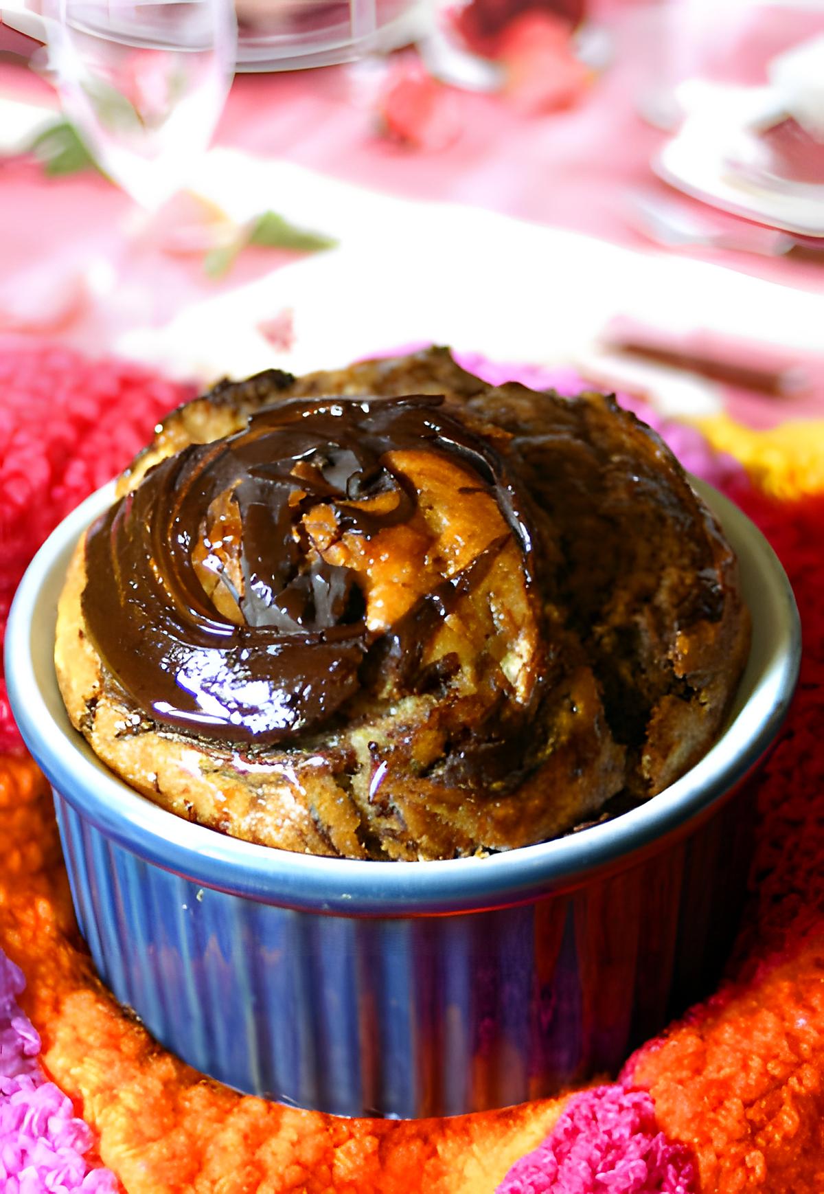 recette Muffin à la banane et au Nutella