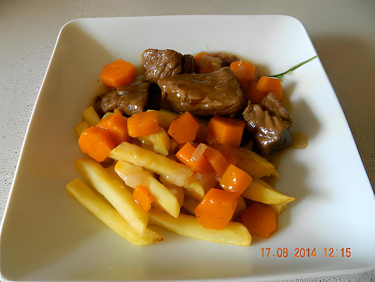 recette Boeuf carottes à la bière