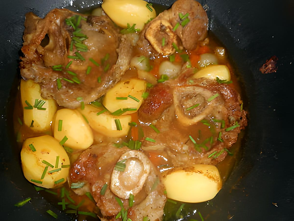 recette Jarret de veau en sauce