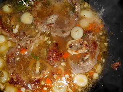 recette Jarret de veau en sauce