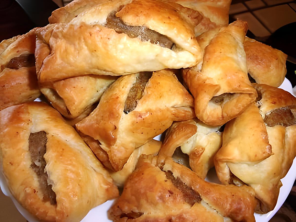 recette Friands à la viande