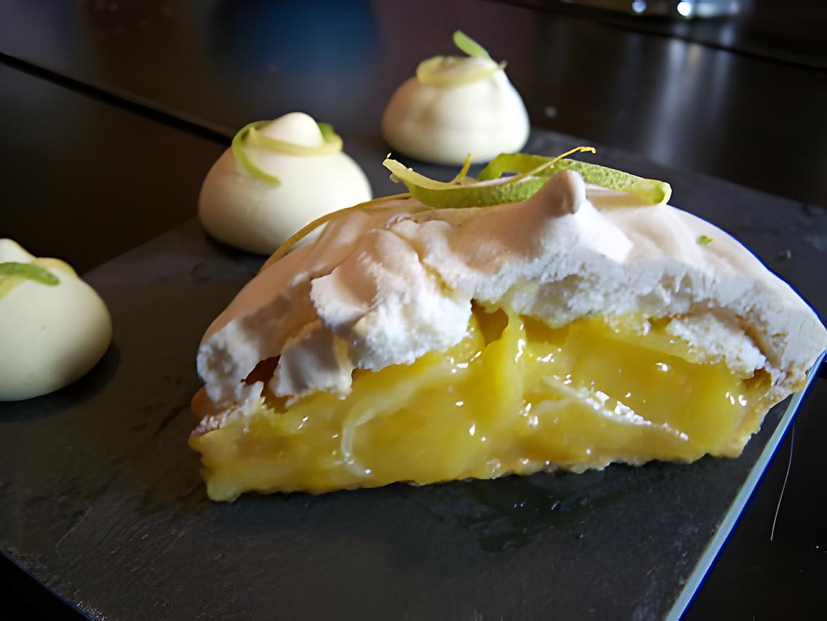 recette Tartelette au citron meringuée