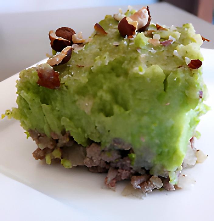 recette Parmentier printanier de veau aux petits pois