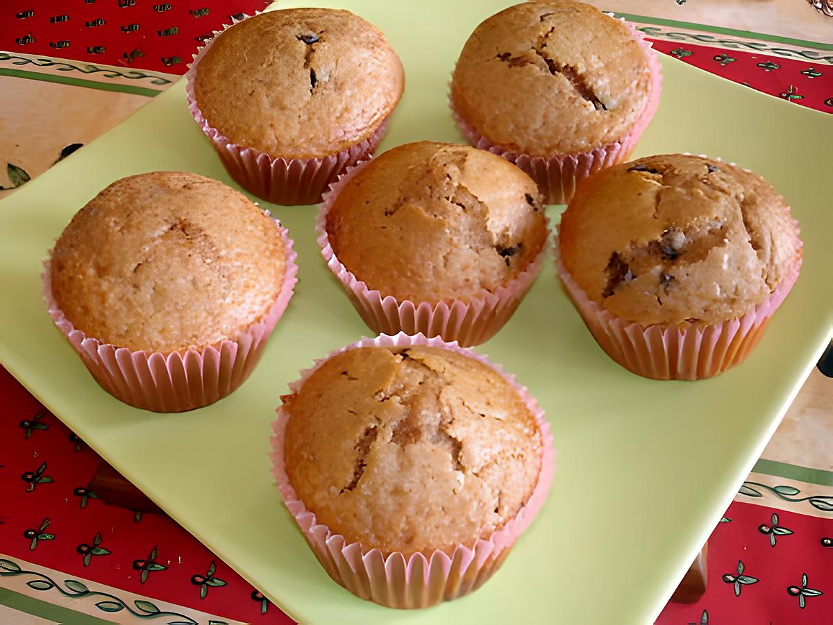 recette Muffins au carambar et aux pépites de chocolat