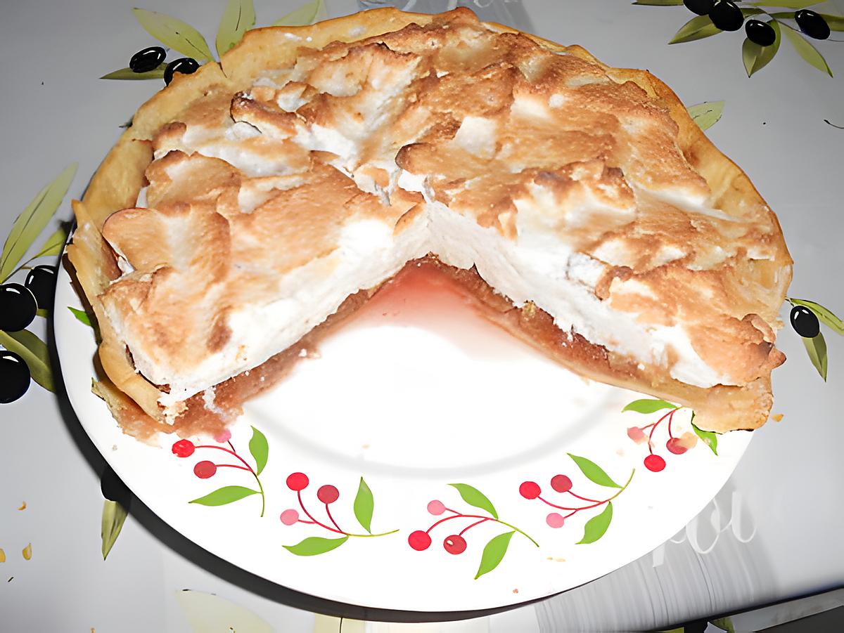 recette TARTE AUX FIGUES MERINGUEE