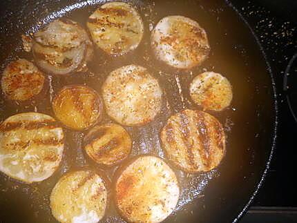 recette Filet de rouget sur un lit d aubergine