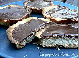 recette Tartelettes Bounty