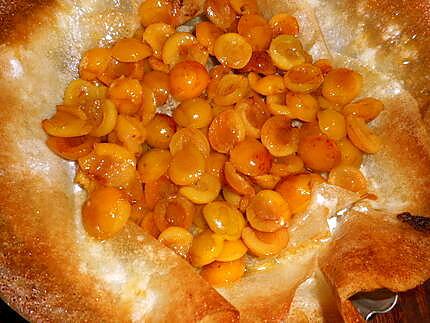 recette Tarte croustillante aux mirabelles