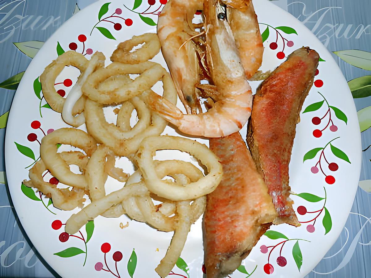 recette FRITTO MISTO