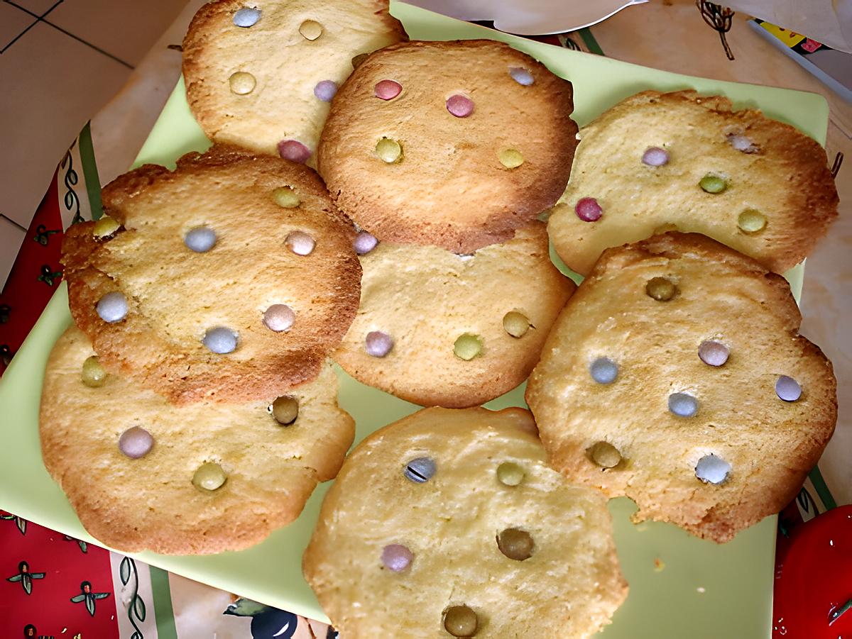 recette cookies aux smarties