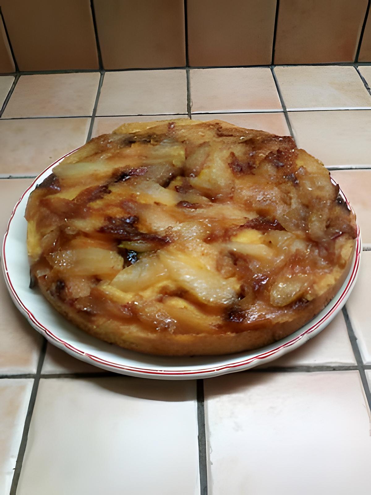 recette Renversé pomme-poire