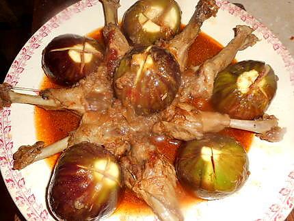 recette Manchons de canard aux figues
