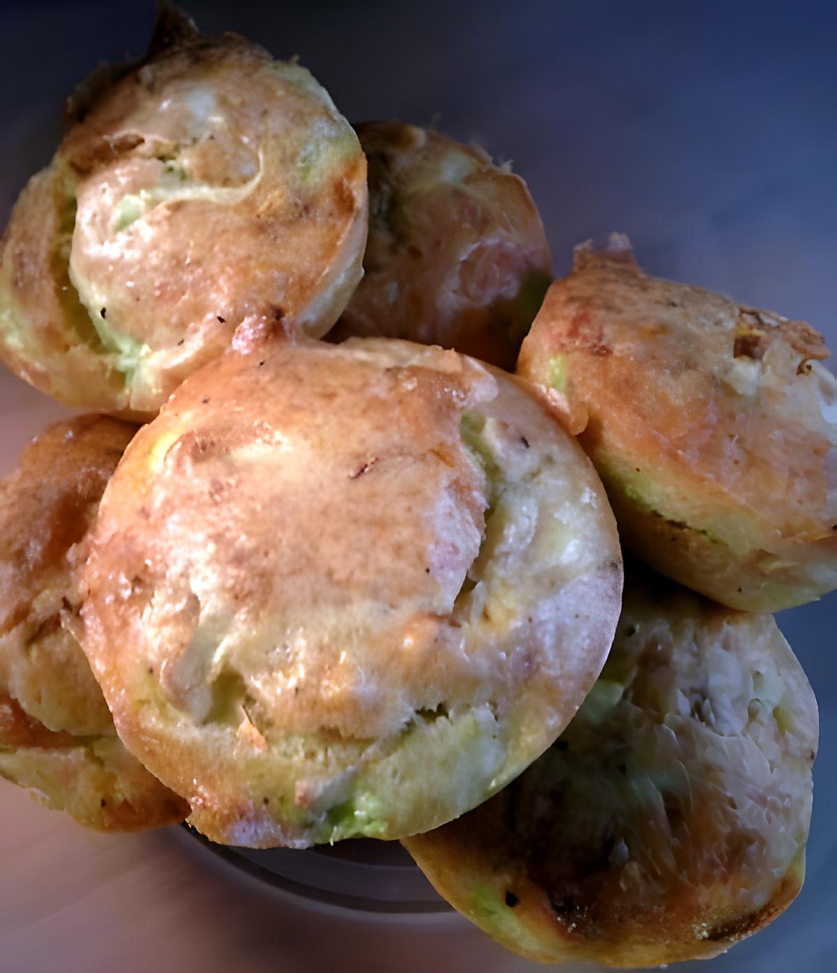 recette Moelleux à la courgette et au chèvre, idéal accompagné d'une salade verte.