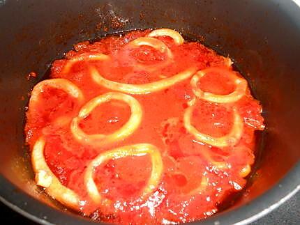 recette SAUCE CALAMAR (pour pates ou riz)