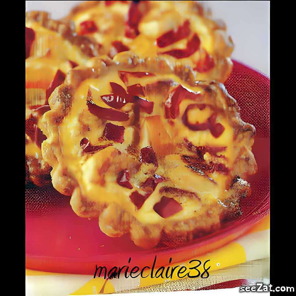 recette quiche aux poivrons, poulet