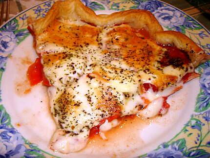 recette tarte fines tomates bacon mozzarella