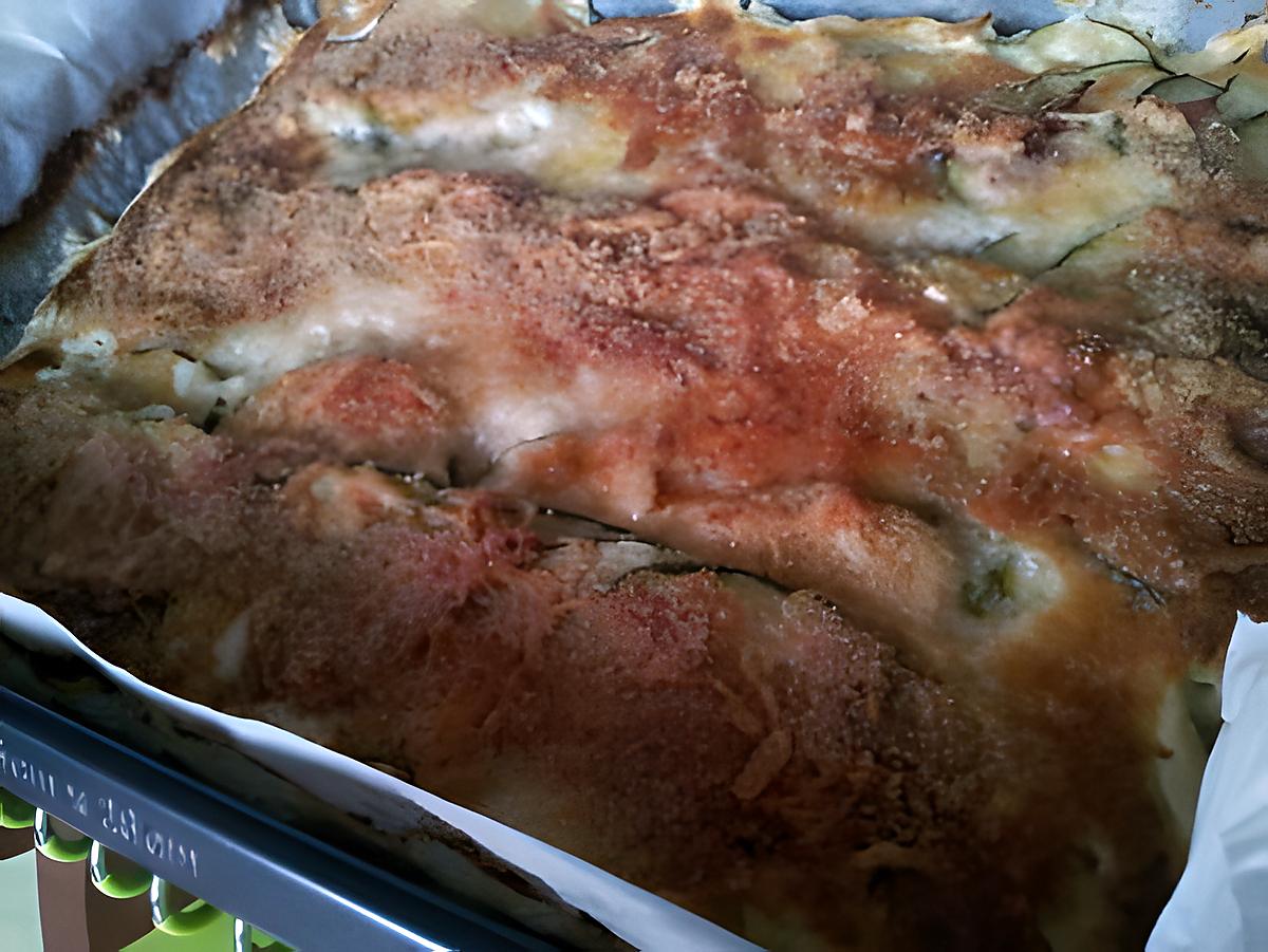 recette Gratin de courgettes au jambon et parmesan