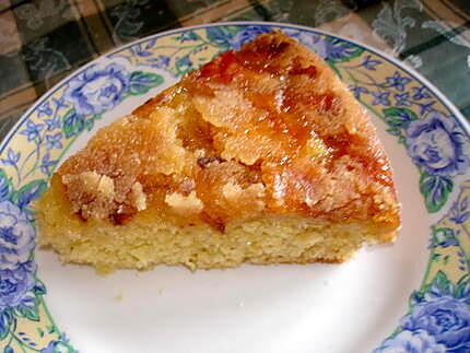 recette Gâteau renversé aux mirabelles caramélisées