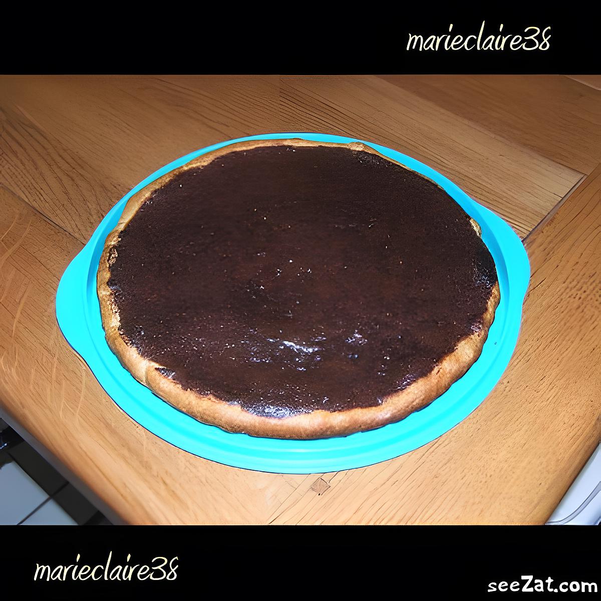 recette tarte au chocolat rapidossss