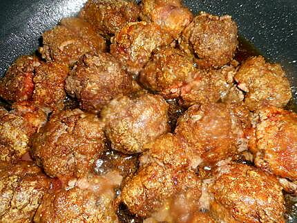 recette Pizza aux boulettes de viande