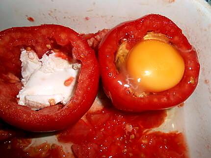 recette DUO DE PETITES TOMATES FARCIES