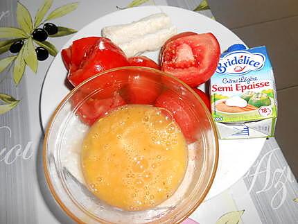 recette TARTE TOMATE CHEVRE