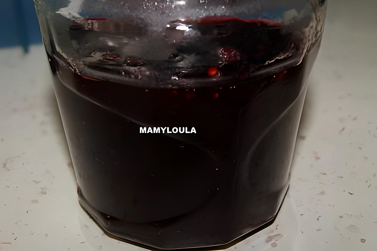 recette Sirop de framboises à la vanille