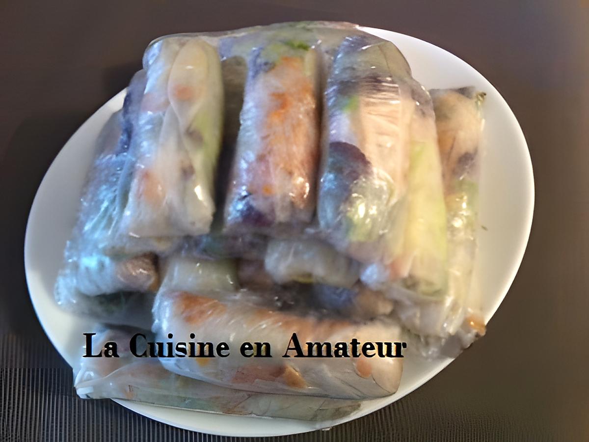 recette Rouleaux de printemps