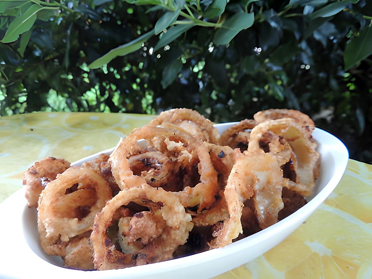 recette Oignons frits