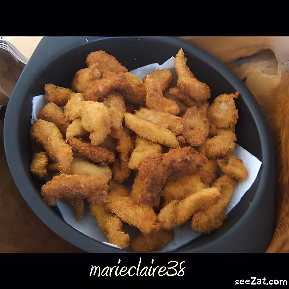 recette morceaux de poulet pané