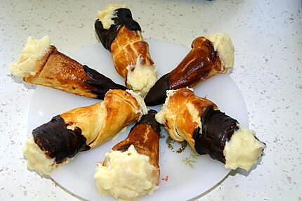 recette Tubes et cornets à garnir et une garniture