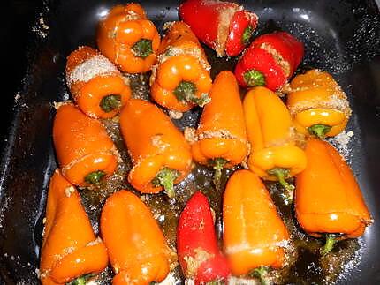 recette Mini poivrons farcis au thon