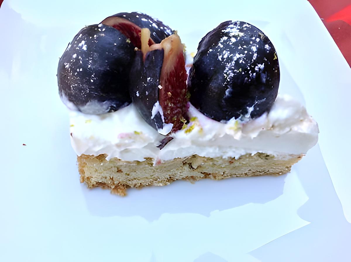 recette Chesecake sans cuisson aux figues et pistaches