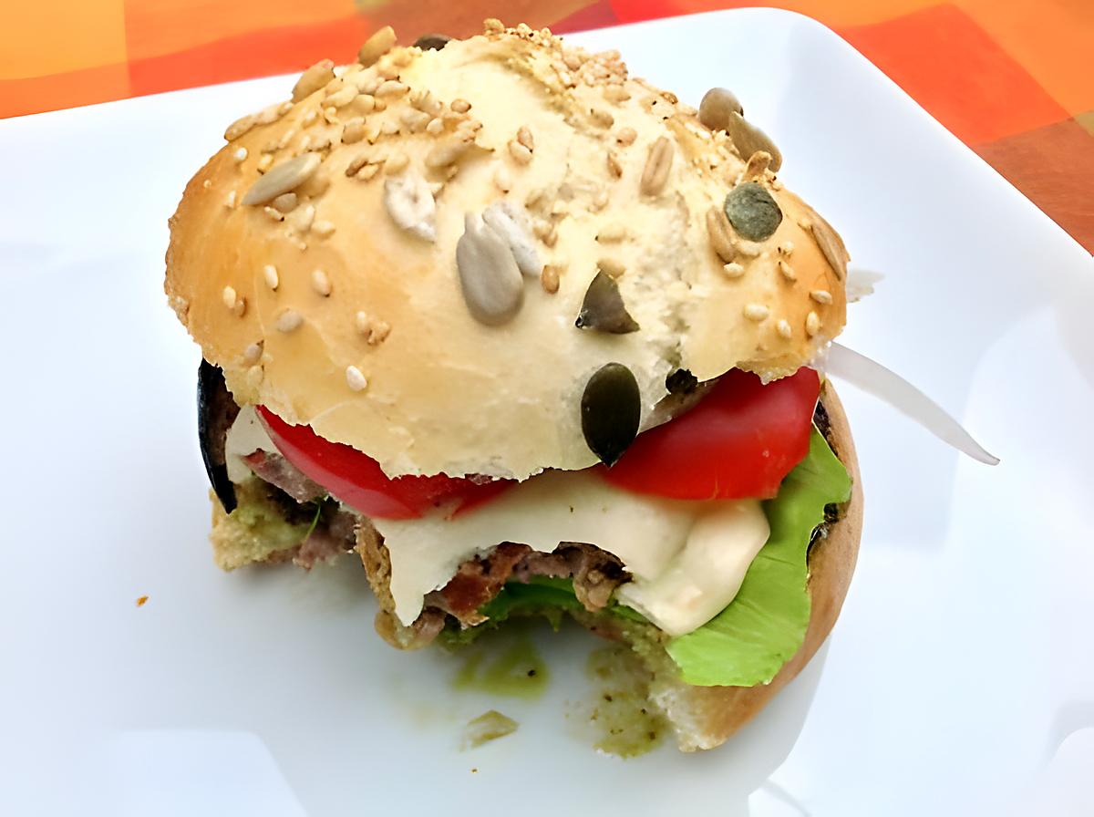 recette Hamburger à l'italienne