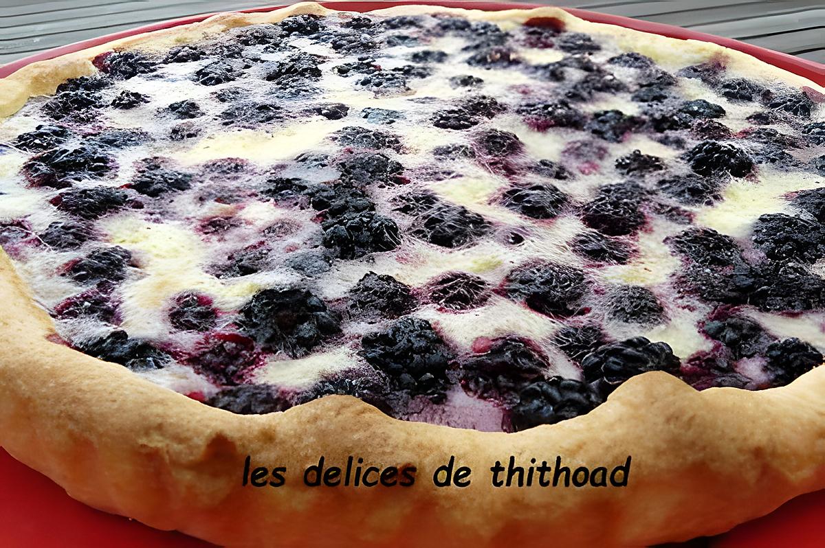 recette tarte aux mûres