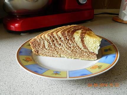 recette Zébra cake