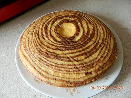 recette Zébra cake