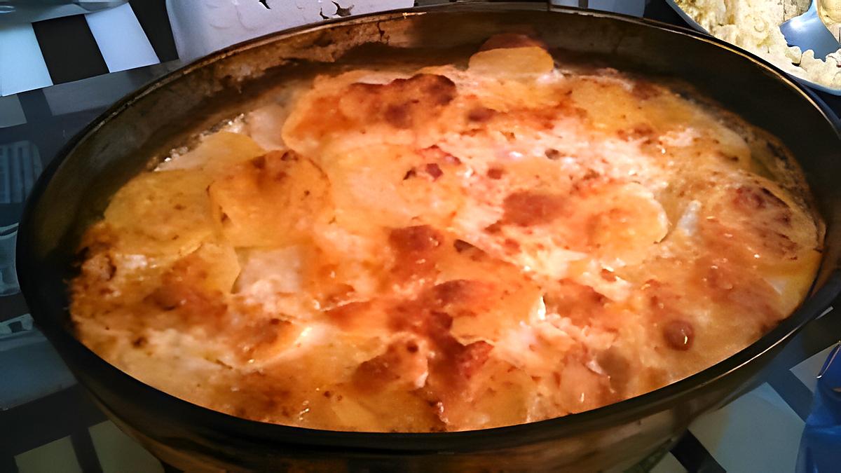 recette Gratin dauphinois a la mozzarella