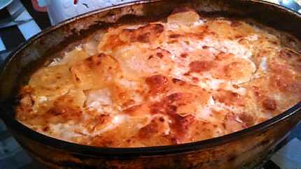 recette Gratin dauphinois a la mozzarella