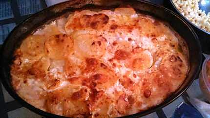 recette Gratin dauphinois a la mozzarella