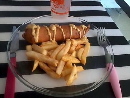 recette Corn dog Americain