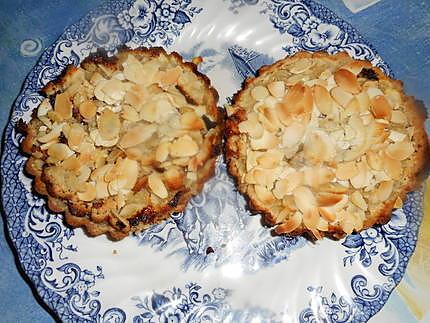 recette Tartelette lait de coco amandes