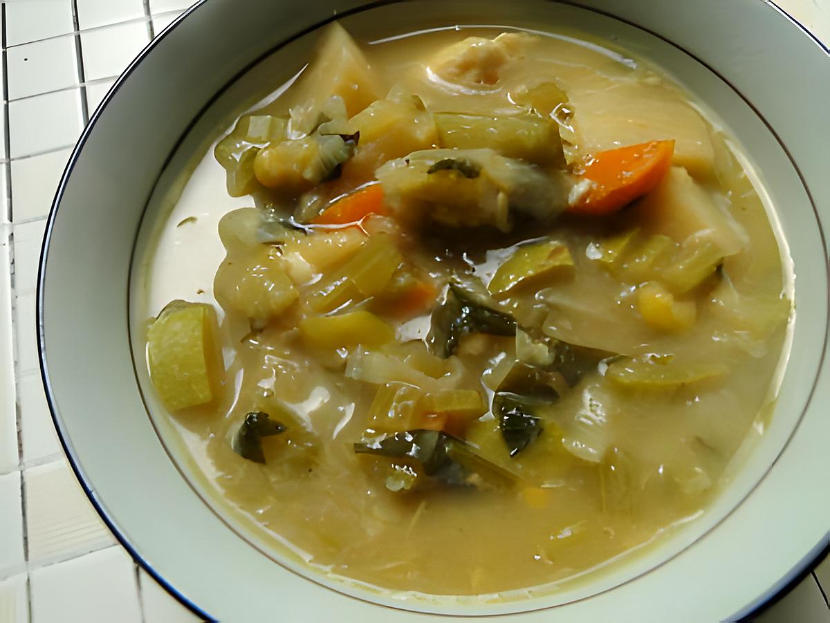 recette Soupe aux légumes et au cheddar (à la mijoteuse)