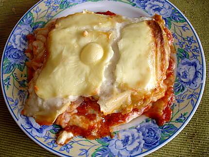 recette lasagne jambon et fromage à raclette