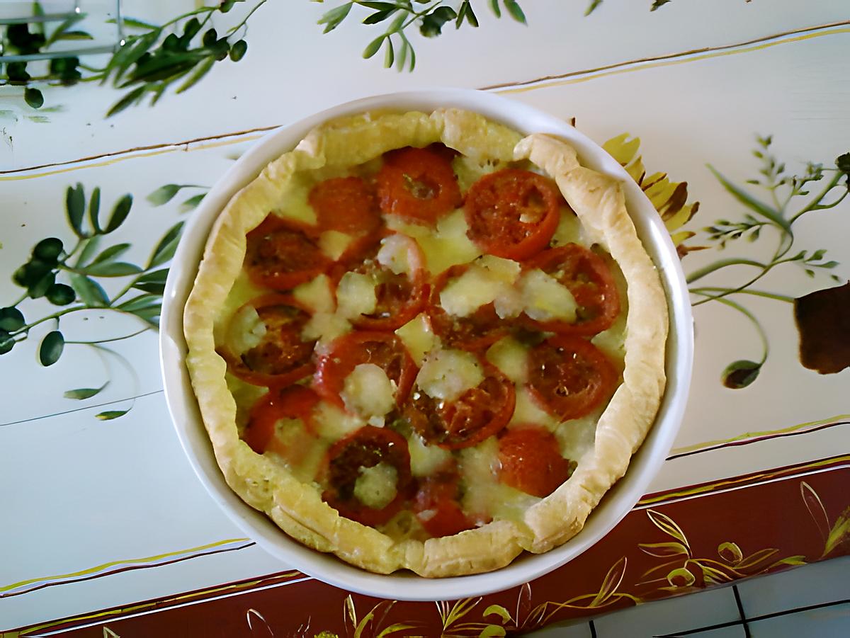 recette TARTE A LA TOMATE