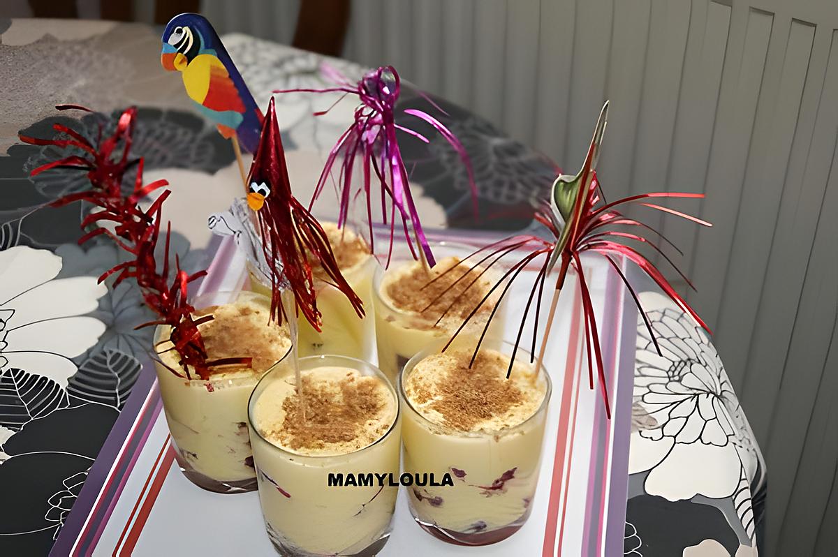 recette Tiramisu framboises/spéculoos 2 ème version