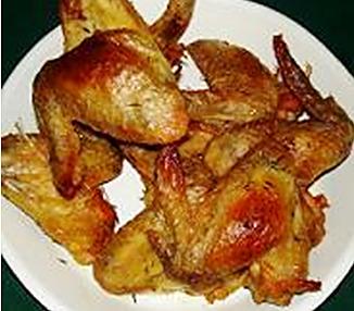 recette Ailes de poulet rôties