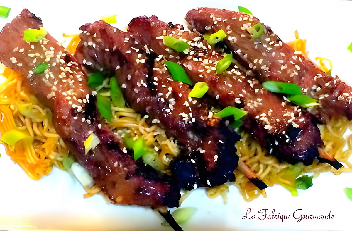 recette Brochettes de Boeuf Teriyaki