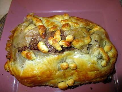 recette ROTI DE BOEUF EN CROUTE